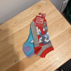Mix & Match Ankle Socks Tom And Jerry